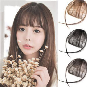 【COD/READY】【3D Air Bangs】Wig Mini Bangs Air Bangs Fake Bangs Ladies Realistic Bangs Wig Piece Fashion Fake Bangs For Womens