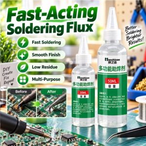 JMY Multipurpose Strong Active Solder Flux No Clean Rosin Flux PCB Electronics Repair Soldering Supplies