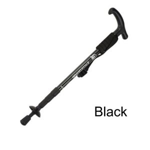 AFAU Outdoor trekking pole cane telescopic stick straight handle walking mountaineering crutches Naturehike Qingxue Base 6061 Aluminum Alloy Trekking Pole Family Pack Men Women Kid Walking Stick 3 Sections Folding Alpenstock