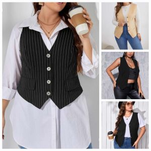 denise Best Seller Casual Plus Big Size Vest Blazer Top Blouse for  Women on Sale  - fits medium to 2xl - best seller - good quality - super kapal ng tela - trending  - 100 percent cotton - mall quality - Top pick  - madaling maubos - trending  - made of