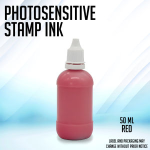 RF Printing Supplies - 50ML Photosensitive Stamp Ink School & Office Use (selling per piece)