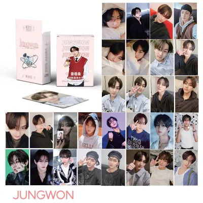 Set 50 photocard unoff Hologram Enhypen Jungwon 2024