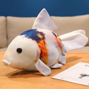 YOUSHI TOP Gối ôm Đồ chơi nhồi bông cá vàng mô phỏng Thú nhồi bông Phim hoạt hình Búp bê nhồi bông hình cá hoạt hình Búp bê nhồi bông hình cá Màu xanh lá Gối búp bê anime cá Đồ chơi cho trẻ nhỏ