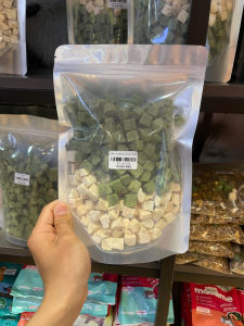 Viên cỏ mèo+ thịt gà cho chó mèo thơm ngontiêu búi lông -200g