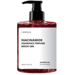 800ml CINDYNAL Goat Milk Niacinamide Shower Gel / Body Wash Sabun Badan Smooths Skin