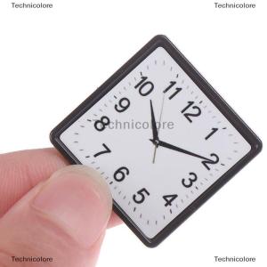 [COD] Technicolore 1:12 Scale Resin Dollhouse Miniature Wall Clock Home Decor Accessories Toy