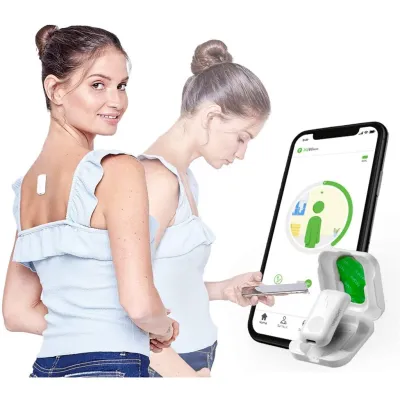Upright GO 2 NEW Premium edition Posture Trainer and Corrector for Back Strapless Discreet and Easy to Use and Complete