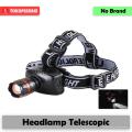 TERLARIS Headlamp Power Zoom Pendaki Naik Gunung Senter Kepala Terang Lampu. 