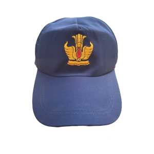 Topi Smp Bordir Full Gesper Karet