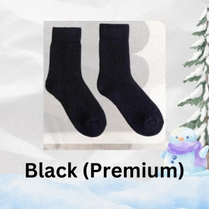 Winter Warm Socks Men Stoking Thermal Socks For Winter Merino Wool Cashmere Confinement Socks 保暖袜子 Stokin Panjang Lelaki Thick Long Socks Snow Socks Thick Ankle Socks Leg Warmer Sock Maternity Pregnancy Socks Women Wool Sports Socks