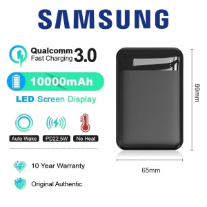 Powerbank Fast Charging 30000mAh PD20W Built-in 4 Cables Mini Portable Digital display Power