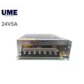 DC 24V 5A CCTV Centralize Switching Power Supply Adapter Regulated Transformer With Short Circuit and Over Current Protection S2405 UME. 