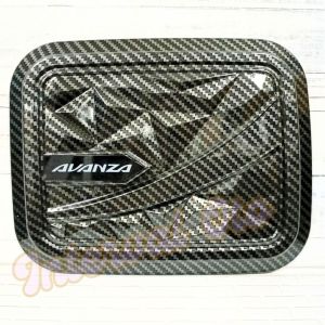Tank Cover Tutup Tangki Mobil Avanza 2005-2011 Diamon Carbon