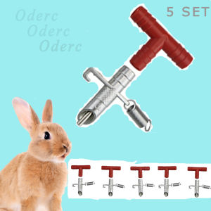 Rabbit Water Nipple Drinker for Automatic Nipple Drinker in Cage (5 sets)