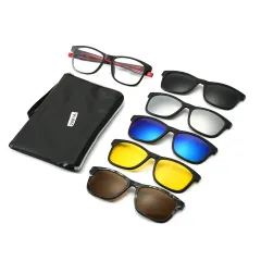 Sunglasses For Men Polarised Magnetic Sunglasses Frame Night Glasses -  3-in-1 Magnetic Polarized Sunglasses