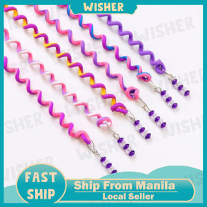 6 Pcs/Set Kids Curler Hair Braid Korean Childrens Hair Sticker Baby Girls Decor Twist Braid Disc Hair Device Hair Accesories