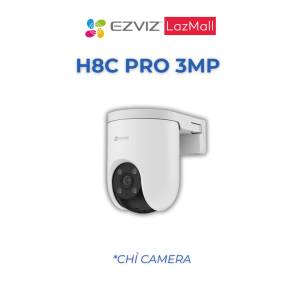 Camera WIFI EZVIZ H8C Pro 3MP Quay Ngoài Trời 360 Độ Đàm Thoại Nén H265 Ghi Hình Màu