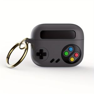 2025 For Airpods 4/3/Pro/Pro2 Retro Game Gamepad Style Silicone Earphone Case Cover