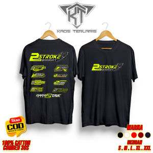 Kaos Terlaris Racing 2 Tak Indonesia 2 Stroke Logo Otomotif Motor Balap - Baju Distro Cotton Combed 30s - Kaos Cowo - Kaos Cewe -  Kaos Pria - Kaos Wanita - Bisa Cod - Cod - Kaos Murah - Kaos Distro - Koas Trendy Terbaru