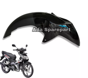 GRATIS ONGKIR - Slebor Spakbor depan Honda Blade lama hitam metalik bahan tebal standar original