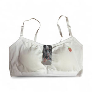 Áo Lá Học Sinh S6040 Cotton Trái Dâu Mút May Liền Bản Dây Nhỏ Xinh Xắn