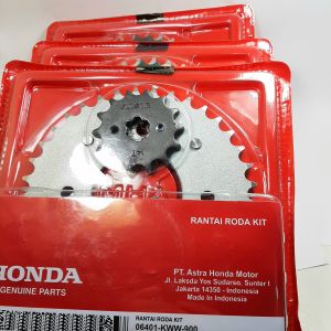 Rantai Gir set gear blade revo fi fit abs 06401 KWW 900