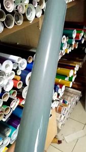 STICKER SKOTLET MOTOR WARNA ABU ABU GLOSSY