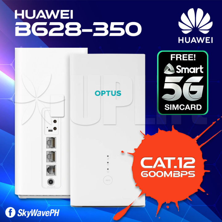 Huawei B628-350 B628 Cat12 4G+ LTE 600Mpbs Openline SIM-Based Wifi ...