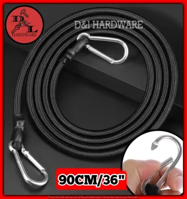 D-3513 Heavy Duty Bungee Cord with Clips