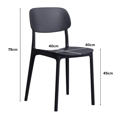 (NEST) MATTIAS Stackable Chair - Stackable Chair / Stool / Furniture / Dining Chair