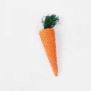 YITAQI Corn Hamster Woven Balls Rabbit Pet Supplies Carrot Molar Supplies Tooth Cleaning Toys Chew Grass Toys