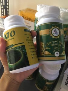 Cốm tảo xoắn Vĩnh An dùng cấy nano