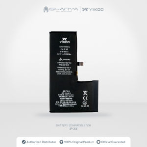 YIIKOO Baterai Iphone XS High Capacity Battery Batre Batrai Dual IC Protection Double Power Ip Ori Original HP Handphone