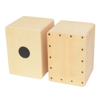 【Mongo MALL】 Handcrafted Wooden Cajon Box Drum Compact Size Easy to Carry with Strap and Bag Enhance Your Music with Unique Tone