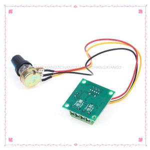 ซื้อ 1 ชิ้นลด 10 บาท แผงควบคุมความเร็วมอเตอร์ DC แบบปรับได้1803BK PWM 1.8V 3V 5V 6V 12V 2A โมดูลควบคุมความเร็วแรงดันไฟฟ้าต่ำ