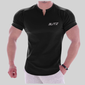 Áo Thun Thể Thao Nam Cổ Xẻ Thời Trang BUTZ chuẩn form ôm body