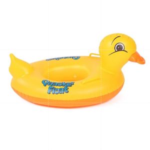 Childrens Swim Ring inflatable sun protection awning swimming ring seat ring with steering wheel trumpet for baby inflatable yacht