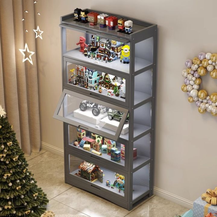 Bookshelf shelf floor Lego handmade display bookcase home