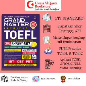 BEST SELLER BUKU GRAND MASTER PREMIERE TOEFL ETS STANDARD - EDU PENGUIN