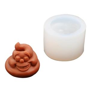 3D Baking Molds Poop Shaped Silicone Mould DIY Fondant Chocolate Moulds for Cake Candy Decorations