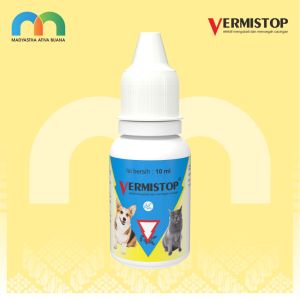 Vermistop 10 ml Medion Obat Cacing Kucing