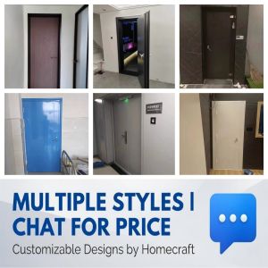Professional Soundproof Door 55dB Acoustic Insulation Fireproof Core Customize Size Color BTO Condo HDB Studio Bedroom Partition
