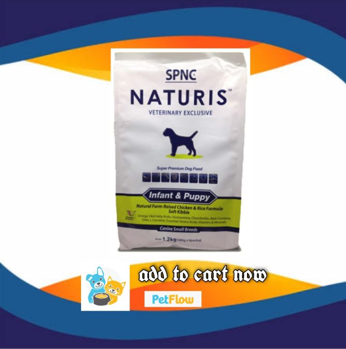 Naturis super premium chicken and rice 1.2kg puppy dry dog food Lazada PH