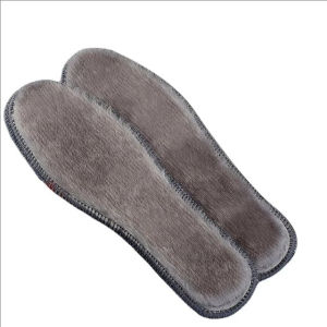 1/2 cặp nhiệt lót sang trọng dày ấm nóng lót cho nam nữ mùa đông Giày thoáng khí Bốt đi Tuyết giả lông thỏ Miếng lót giày