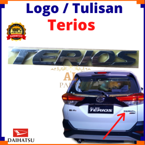 Emblem Logo Tulisan Terios Daihatsu Di Pintu Bagasi Original Asli