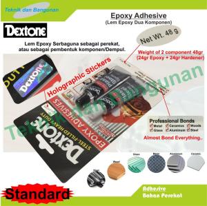 Dextone Epoxy Adhesive Standrat (Lem 2 komponen)