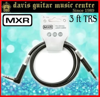 MXR Guitar Cable TRS Cable 3 foot length Stereo