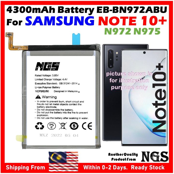 ORlGINAL NGS Brand 4300mAh Battery EB-BN972ABU Compatible For