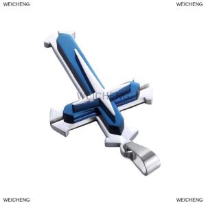 [COD] WEICHENG Fashion Versatile Cross Pendant Necklaces For Women Men Hip Hop Creative Temperament Necklaces Jewelry Accessories Gifts