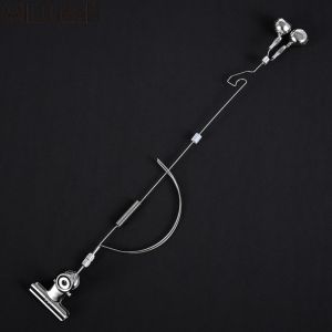 Chuông Báo Cá Cắn Câu có thể điều chỉnh với đèn báo LED sáng và chống gỉ kết thúc cho cá chép và cá da trơn Đồ Câu Cá thiết bị